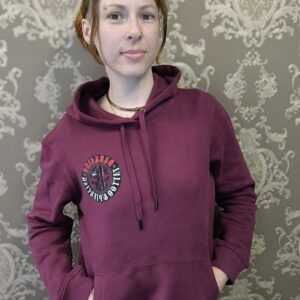 Darkside:<br>Hoodie Damen Bordeaux DARK