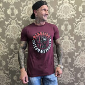Darkside:<br>Shirt Herren Weinrot DARK
