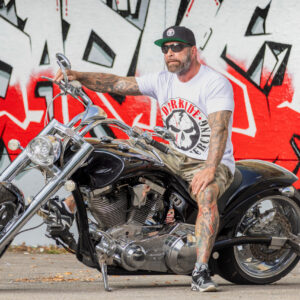 Darkside:<br>Shirt Herren Weiß