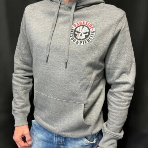 Darkside:<br>Hoodie Herren Grau Meliert