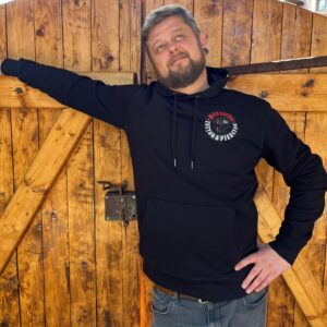 Darkside:<br>Hoodie Herren NEW Schwarz