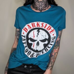 Darkside:<br> Shirt Damen Petrol