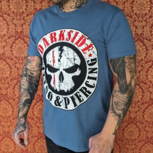 Darkside:<br>Shirt Herren Denim Blue